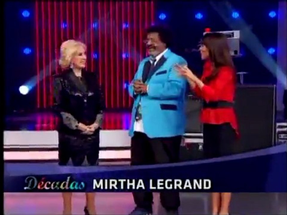 Mirtha con Ruben Rada