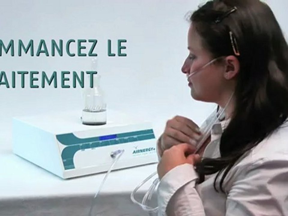 Airnergy mode d'emploi -- aérer et mettre les lunettes nasales