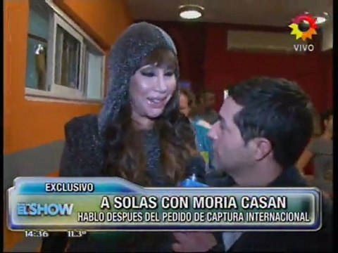 Moria Casán habló a solas con Angel de Brito Sobredosis de Tereré