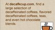 decaf flavored k cup