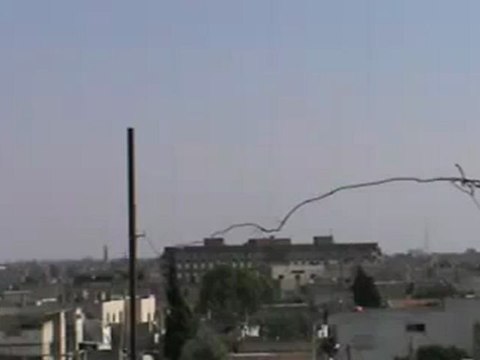 Syria فري برس حمص القصف على حي ديربعلبة 6-8-2012