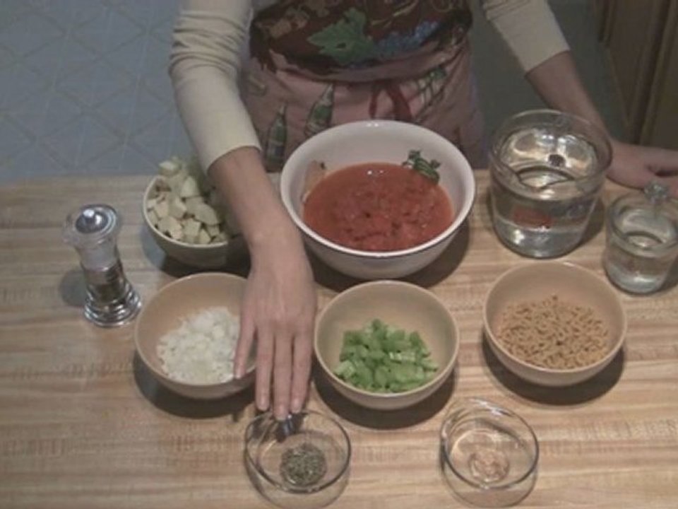 Mediterranean Eggplant Soup part 1