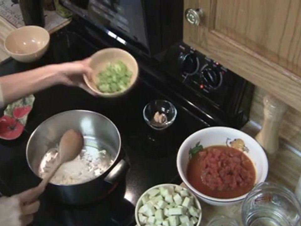 Mediterranean Eggplant Soup part 2