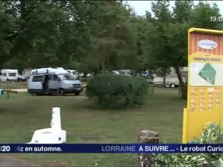 Bilan touristique au camping de Nancy - 06-08-2012 - soir