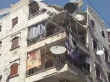 Syria فري برس  حلب صلاح الدين وقصف المباني السكنية 7-8-2012