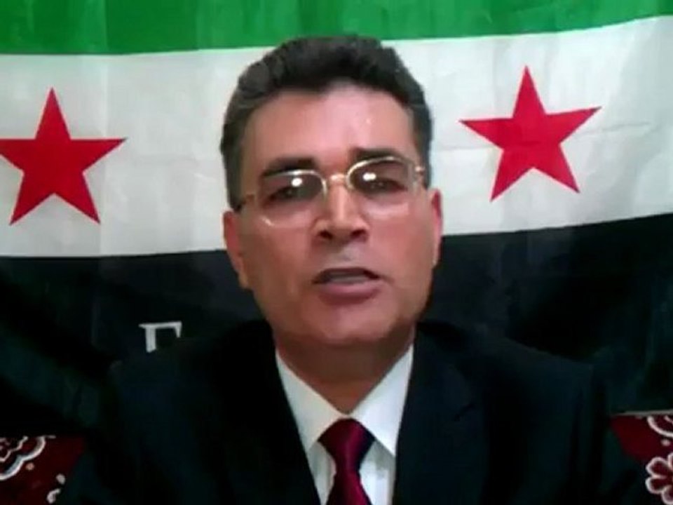 Syria فري برس حلب __ انشقاق نقيب أطباء حلب _محمد وجيه جمعة_ 7-8-2012م