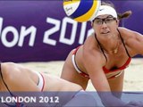 Why doesn’t sand stick to beach volleyball players?