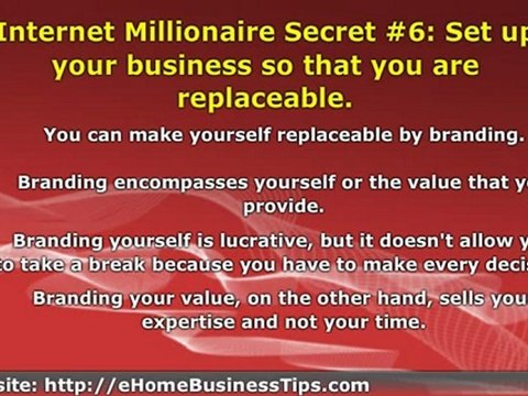 Seven Secrets of Internet Millionaires