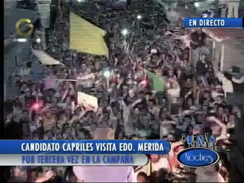 Capriles visitó Timotes en Mérida