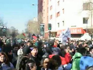 Marcha 8/08/12 Movimiento estudiantil chileno