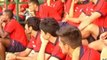 Fc Crotone | I supporters rossoblù fanno visita alla squadra a Moccone