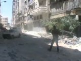 Syria فري برس حلب كتيبة سيد الشهداء حمزة في صلاح الدين 8.8.2012