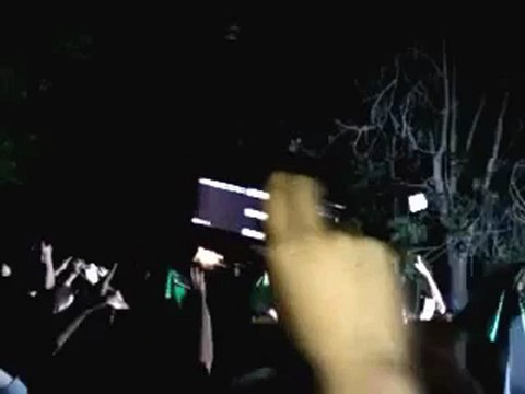 Syria فري برس حلب مظاهرة جامع الرحمن الهتاف للواء التوحيد 8-8-2012