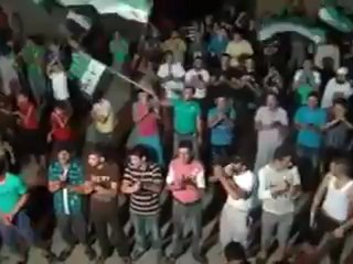 Syria فري برس حماة المحتلة مظاهرة باب قبلي   8 - 8 - 2012 ج2