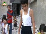 Syria فري برس نداء من حرائر حمص المحاصرة واطفالها لفك الحصار