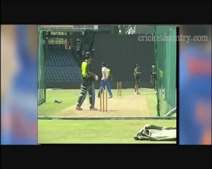 Team in practice session