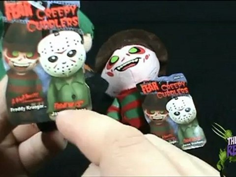 Spooky Spot - Mezco Cinema of Fear Creepy Cuddlers Jason Voorhees and Freddy Krueger