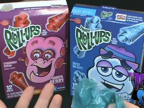 Spooky Spot..er..Random Spot - Fruit Roll-up Strawberry Scream and Razzle Boo Blitz Flavours