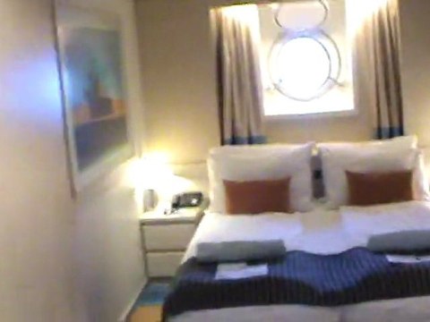 Mein Schiff 2 TUI Cruises die Fellas Hamburg Hafen Aussenkabine aussen Kabine