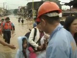 Philippines capital inundated with floodwater