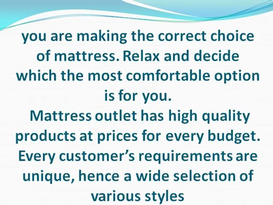 Make an informed decision