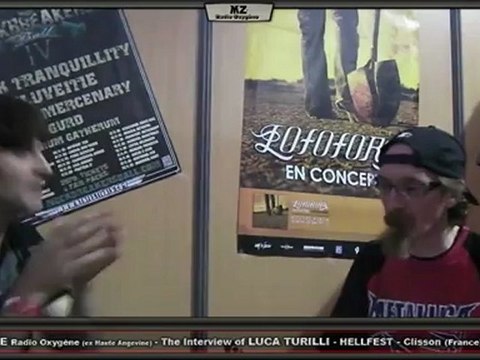 Metal Zone Radio Oxygène - The Luca Turilli's Rhapsody Interview - Hellfest 2012