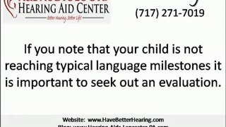 Hearing Loss in Childhood - Lancaster, PA