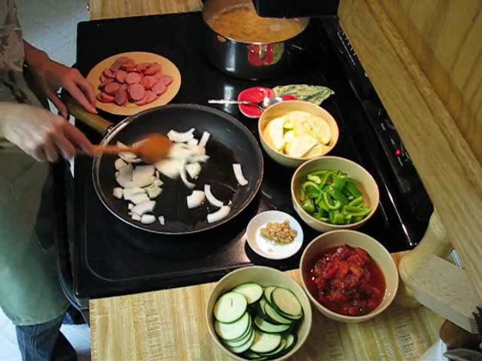 Pasta with Kielbasa and Vegetables part 2