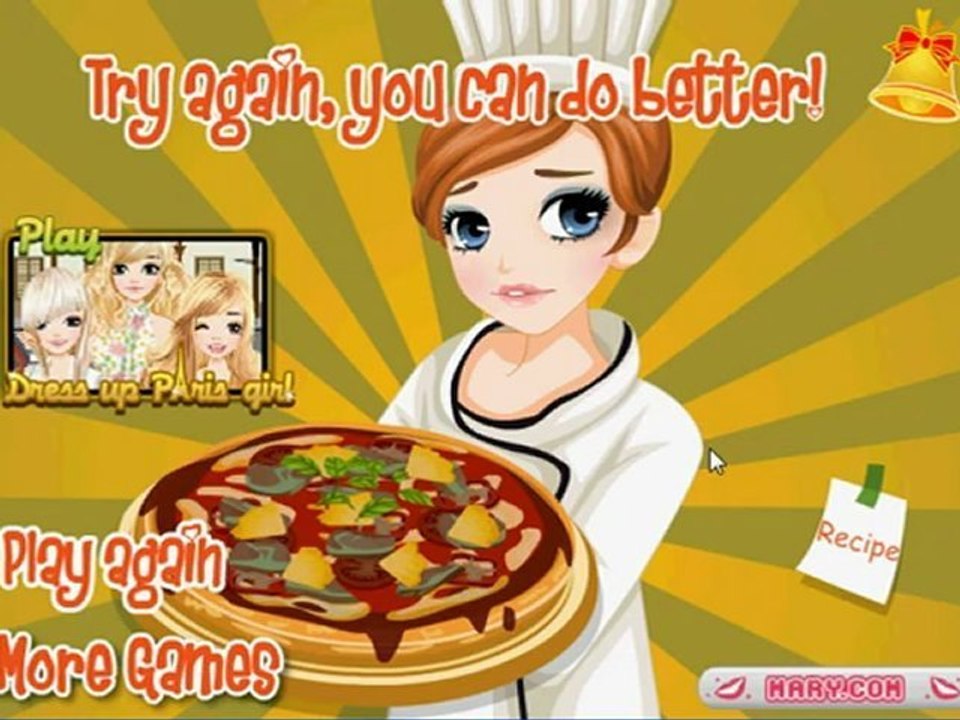 Tessa ile Pizza pişirme - Yemek Oyunlari  - www.oyunlariyemek.net