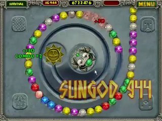 Zuma Sun God 945 - www.oyunlarizuma.com