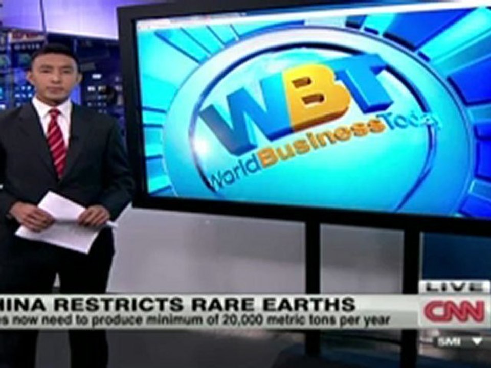 Concerns arise as China cuts production of rare earth metals by 20%