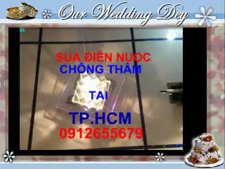 SUA CHUA DIEN NUOC O TAI QUAN 9 ,CALL 0906700438