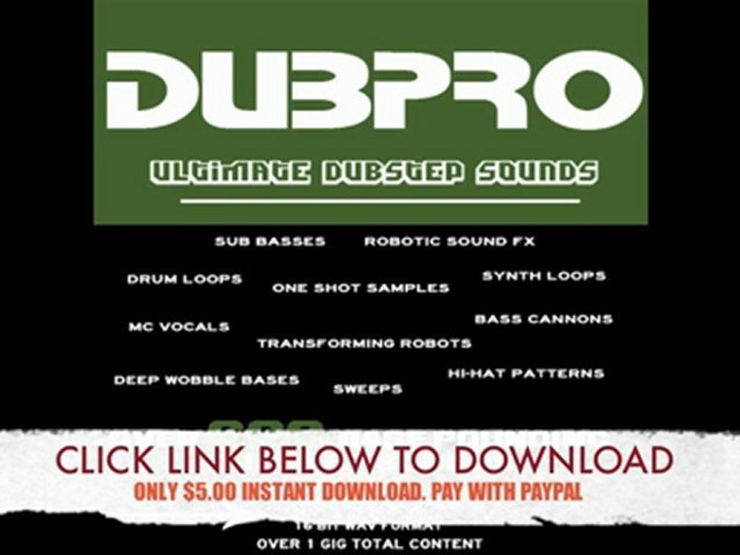 ⁣Dubstep Samples-Samples For Dubstep-dubstep Sample Pack