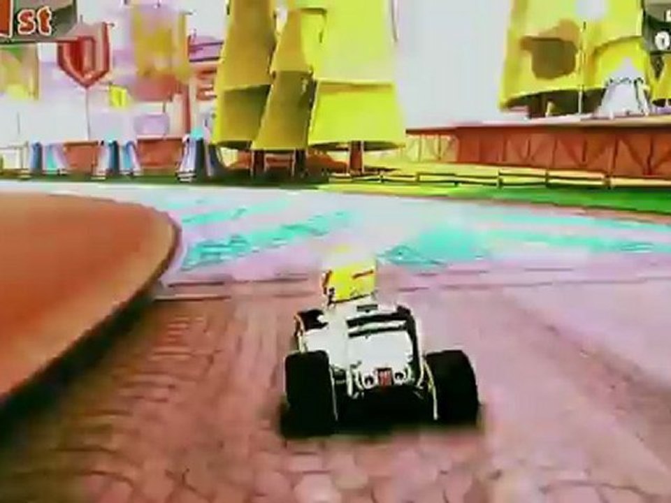 F1 Race Stars Gamescom 2012 Gameplay