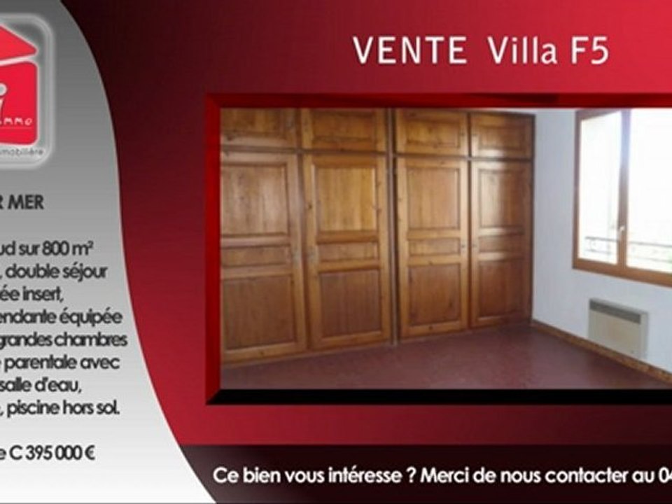 Maison sanary sur mer vente villa T5 sanary F5 a vendre sanary