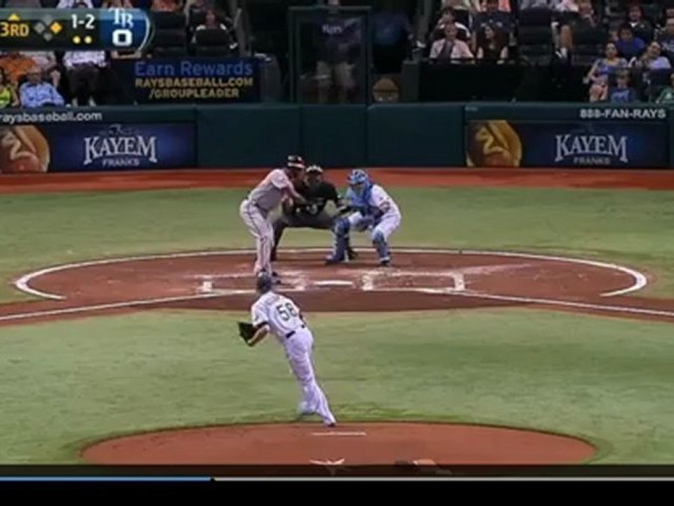 Wieters Stolen Base #2 8/4/2012