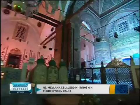 5 Sahur duası Mevlana türbesi KONYA Gecenin bereketi 2012 STV