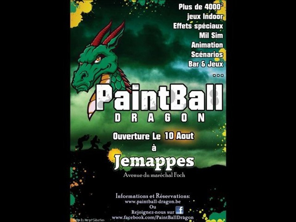 PaintBall Dragon Intro Vidéo Dailymotion