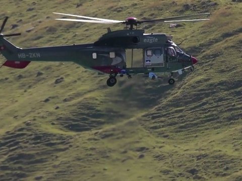 Les meilleurs plongeurs de haut vol font le show à Tignes