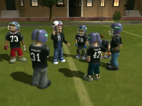 CGRundertow BACKYARD SPORTS ROOKIE RUSH for Xbox 360 Video Game Review