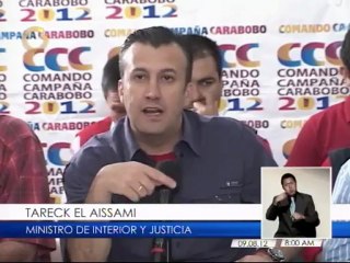 El Aissami amenaza con enjuiciar a Pérez Vivas por corrupción en la gobernación del Táchira