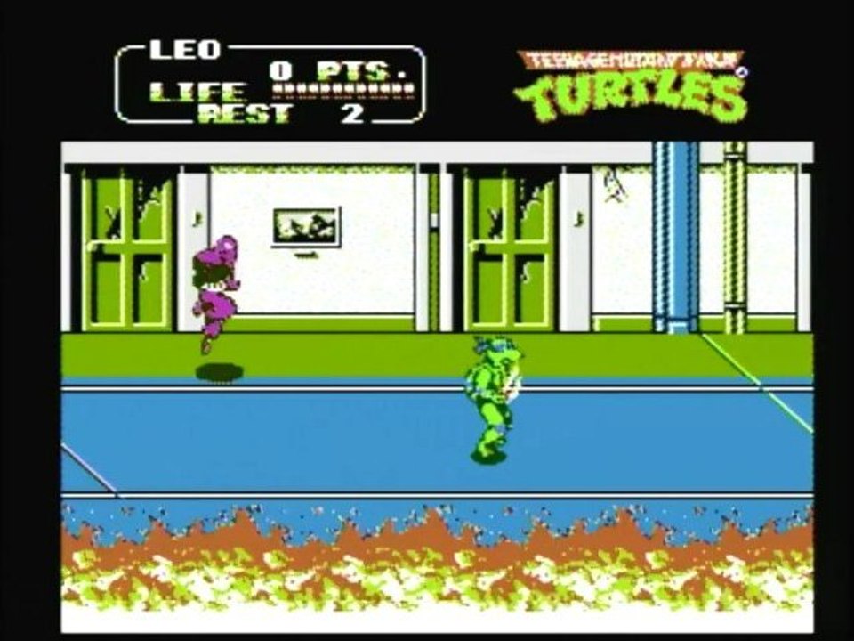 CGRundertow TEENAGE MUTANT NINJA TURTLES 2: ARCADE GAME review