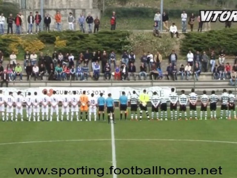 Juniores, V.Guimarães - 3 Sporting - 4, Apuramento Campeão em 2011/2012