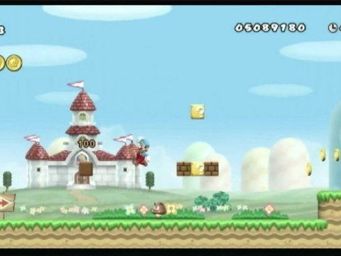 CGRundertow NEW SUPER MARIO BROS. Wii for Nintendo Wii Video Game Review