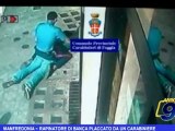 Manfredonia | Rapinatore di banca placcato da un carabiniere