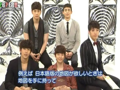 [T2B PERU] 120407 2PM HANGUL LESSON EPISODIO 5 (Subs Español)