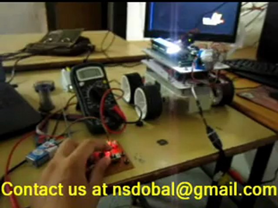 VHDL & FPGA project : Wireless controlled viewing angel of Security camera's