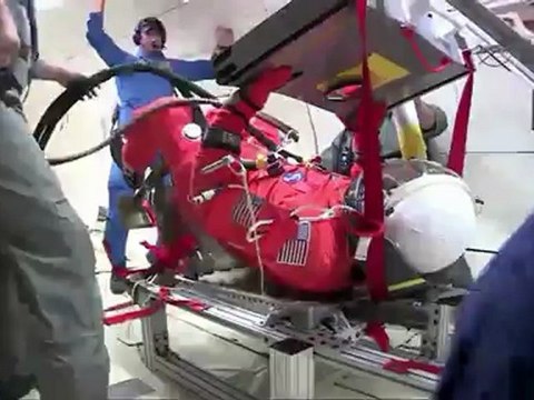 NASA Tests Orion Spacesuit In Zero Gravity