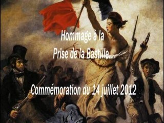 Commémoration 14 juillet 2012.