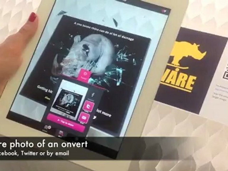 Yarra Trams "Beware the Rhino" - With Onvert AR